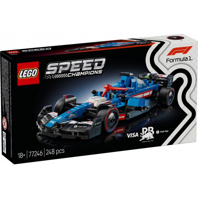 Lego ® Speed Champions: Visa Cash App Rb Vcarb 01 F1® Race Car (77246)