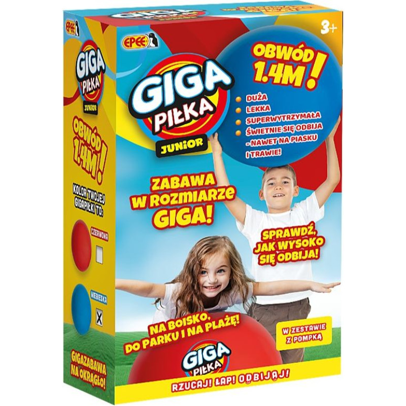 Epee Giga piłka junior czerwona