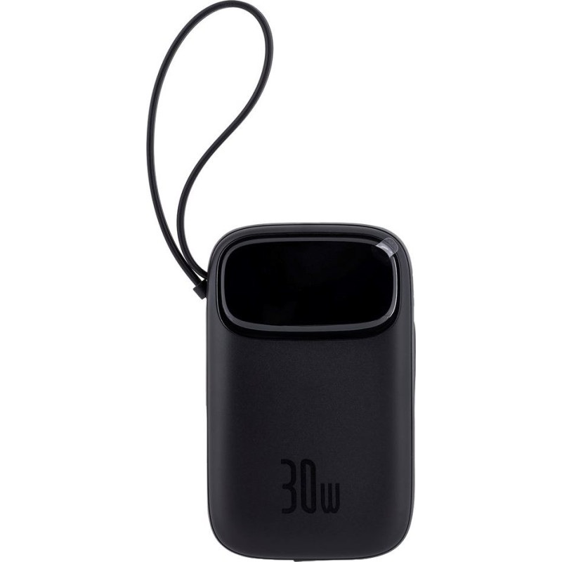 Baseus Powerbank baseus qpow 2 10000mah 30w 2xusb-c (czarny)