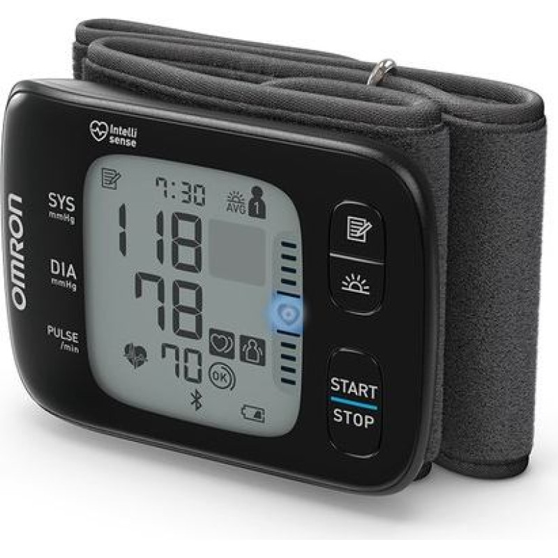 Omron Ciśnieniomierz nadgarstkowy omron rs7 intelli it hem-6232t-e