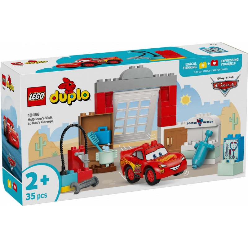 Lego ® DUPLO® Disney and Pixar: Cars McQueen’s Visit to Doc’s Garage (10456)