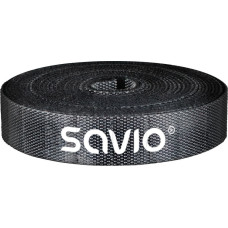 Savio Organizer na kable, taśma, rzep, 14mm szerokości, 5m oc-06