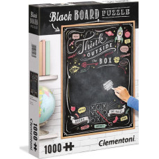 Clementoni AS Clementoni Writable Black Board Puzzle - Think out of the Box (1000pcs) (1260-39468)