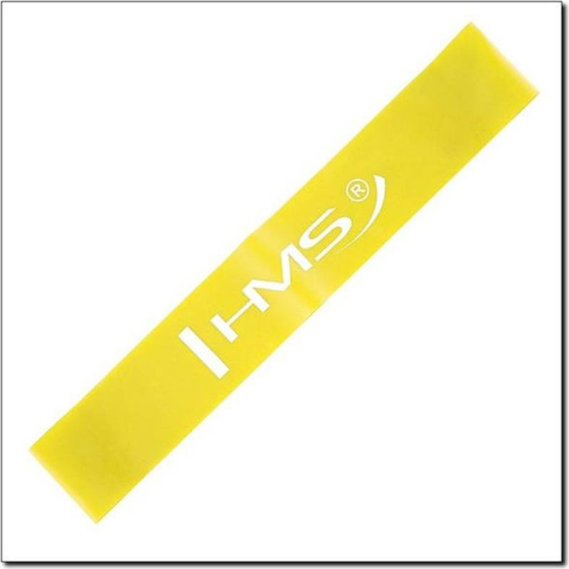 Exercise rubber HMS GU04 YELLOW 0.4 x 50 x 500 MM 17-33-010