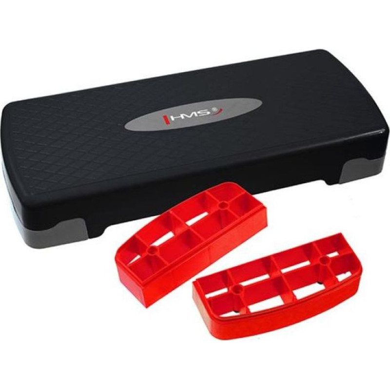 HMS Step for aerobics HMS AS003 black / gray / red