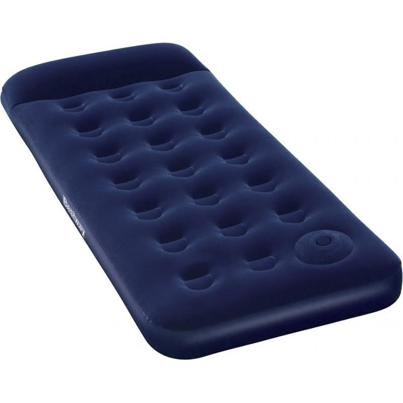 Bestway velor mattress with pump 185x76x28cm 67223-6294