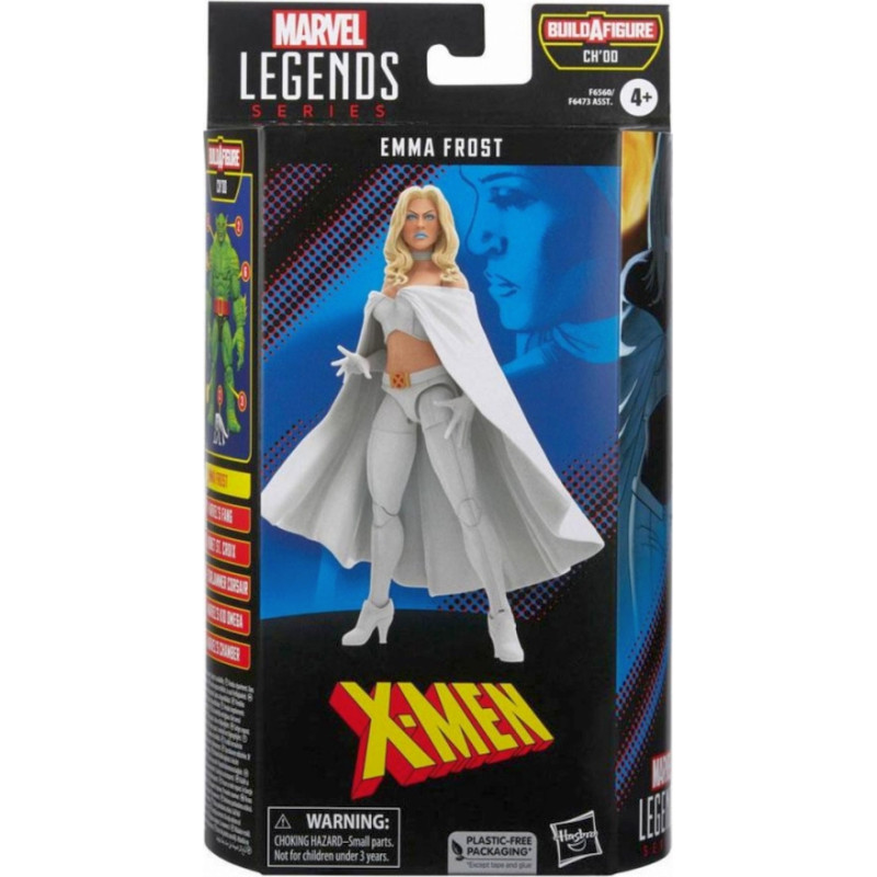 Hasbro Fans Marvel Legends Series: X-Men - Emma Frost Action Figure (Build-a-Figure Chod) (15cm) (F6560)