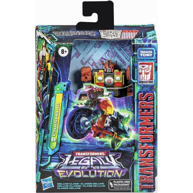 Hasbro Fans Transformers: Legacy Evolution - Crashbar Deluxe Class Action Figure (14cm) (Excl.) (F7195)