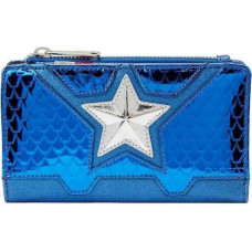 Loungefly Marvel: Captain America - Shine Cosplay Flap Wallet (MVWA0197)
