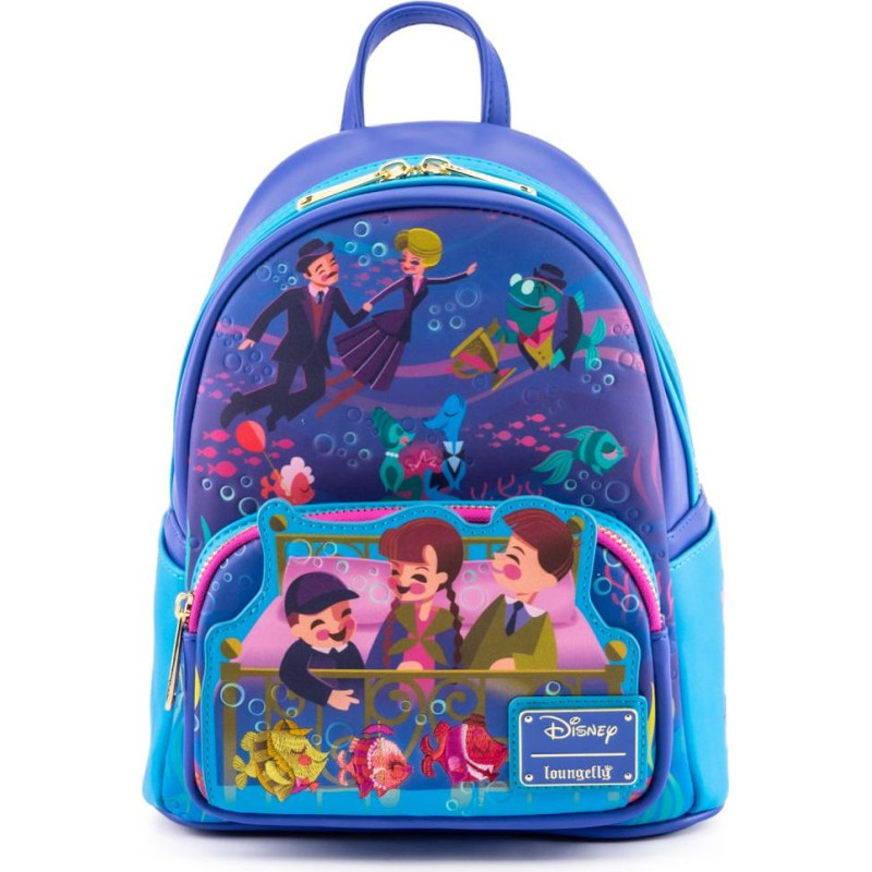 Loungefly : Disney Bedknobs and Broomsticks Beautiful Briny Ballroom Mini Backpack (WDBK1973)