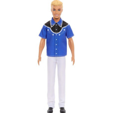 Mattel Barbie: Ken - Western Look with Blonde Hair Doll Fashionistas (HRH25)