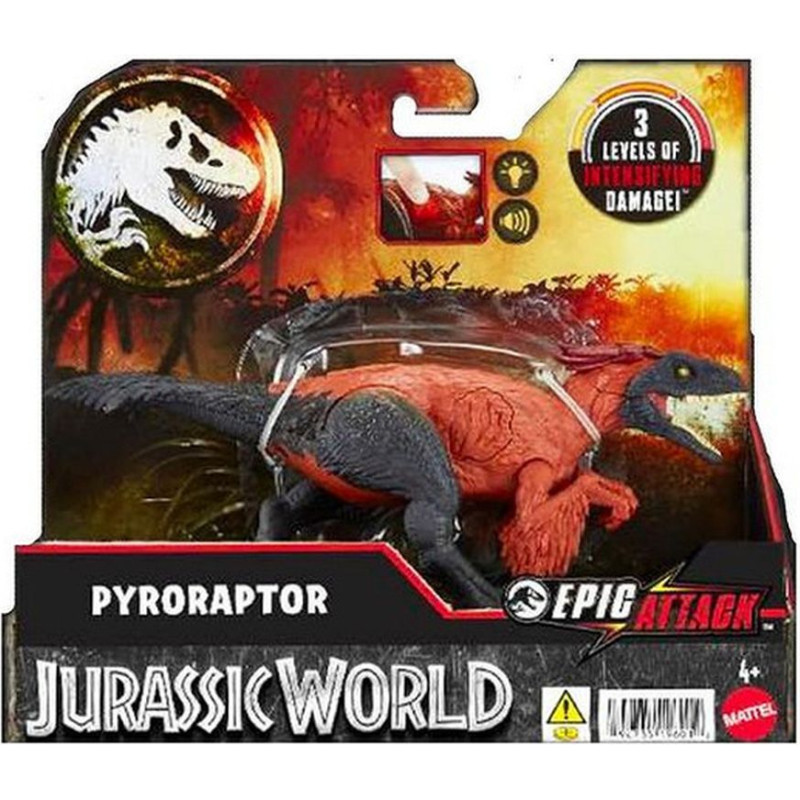 Mattel Jurassic World - Epic Attack - Pyroraptor (HTP67)