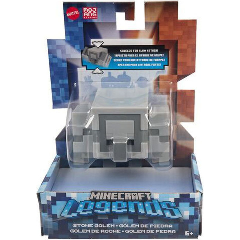 Mattel Minecraft: Legends -Stone Golem Action Figure (8cm) (GYR81)