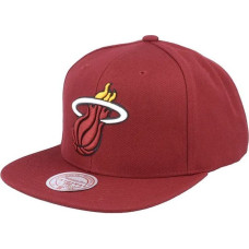 Mitchell & Ness NBA Miami Heat Top Spot Snapback Hwc Heat HHSS3256-MHEYYPPPMARO (OSFM)