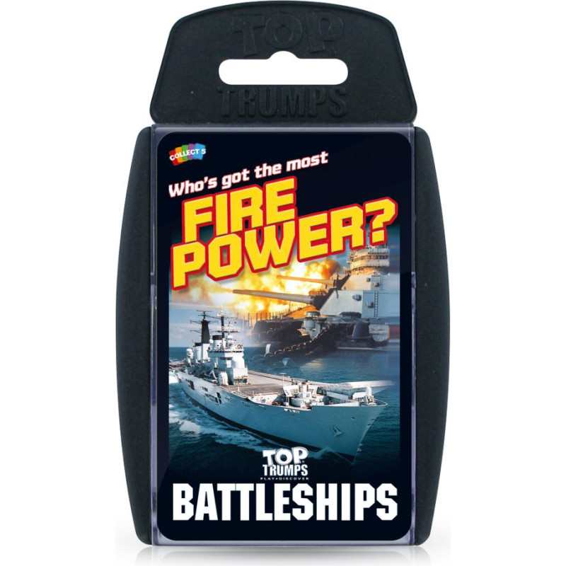 Winning Moves : Top Trumps - Battleships Card Game (WM01552-EN1)