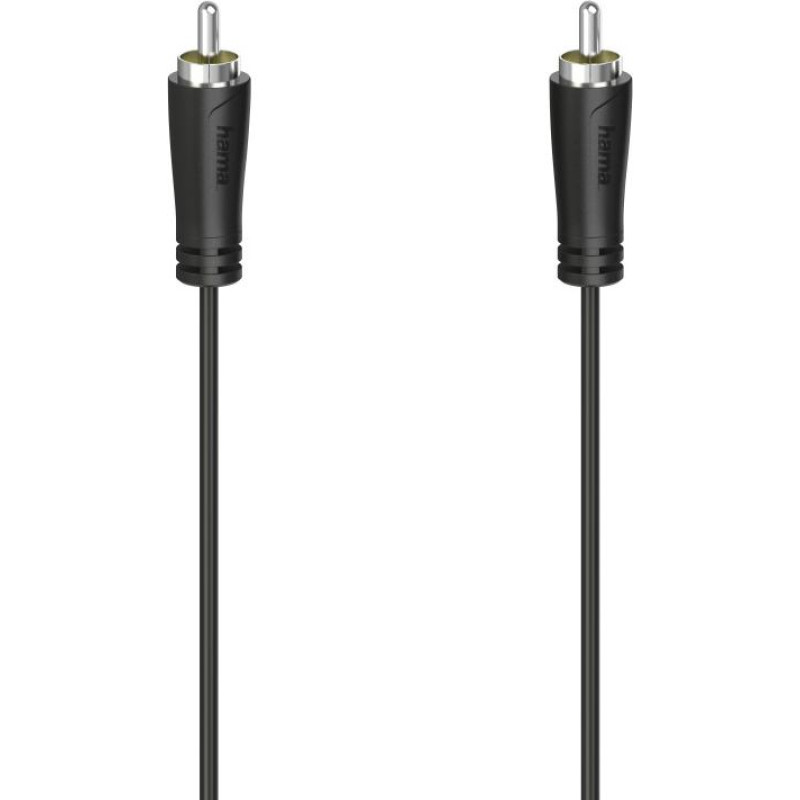 Hama 00205099 Digital Audio Cable 3m RCA Black