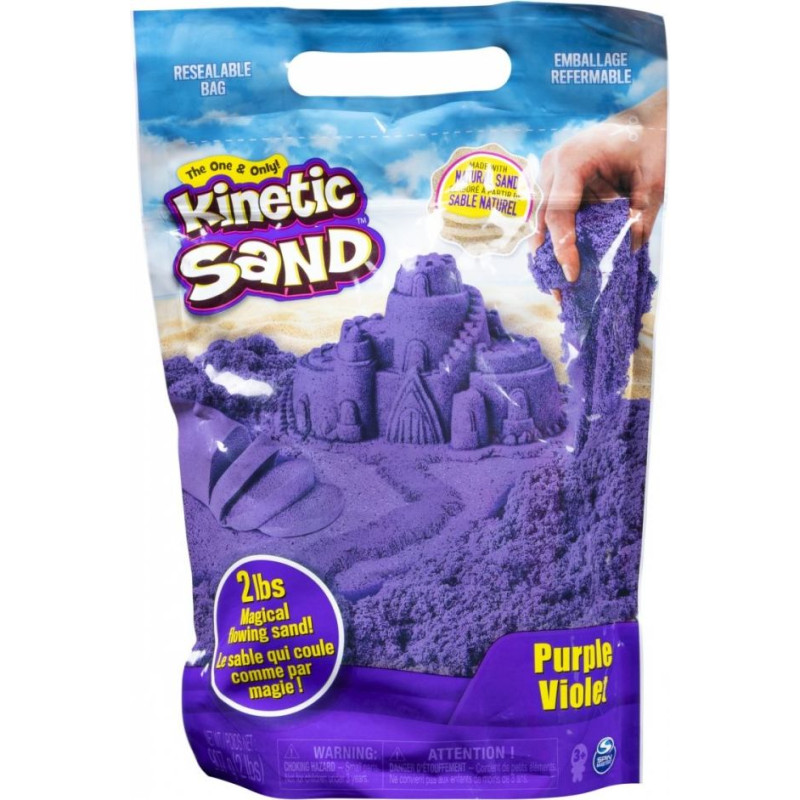 Spin Master Piasek kinetyczny kinetic sand fioletowy (0.9 kg)