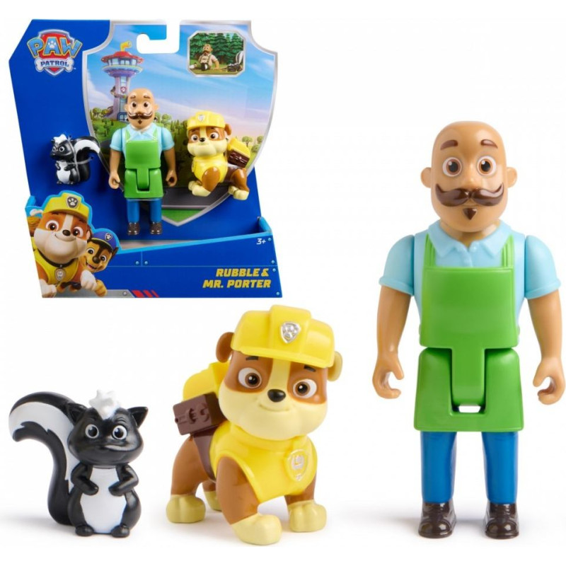 Spin Master Zestaw figurek psi patrol rubble