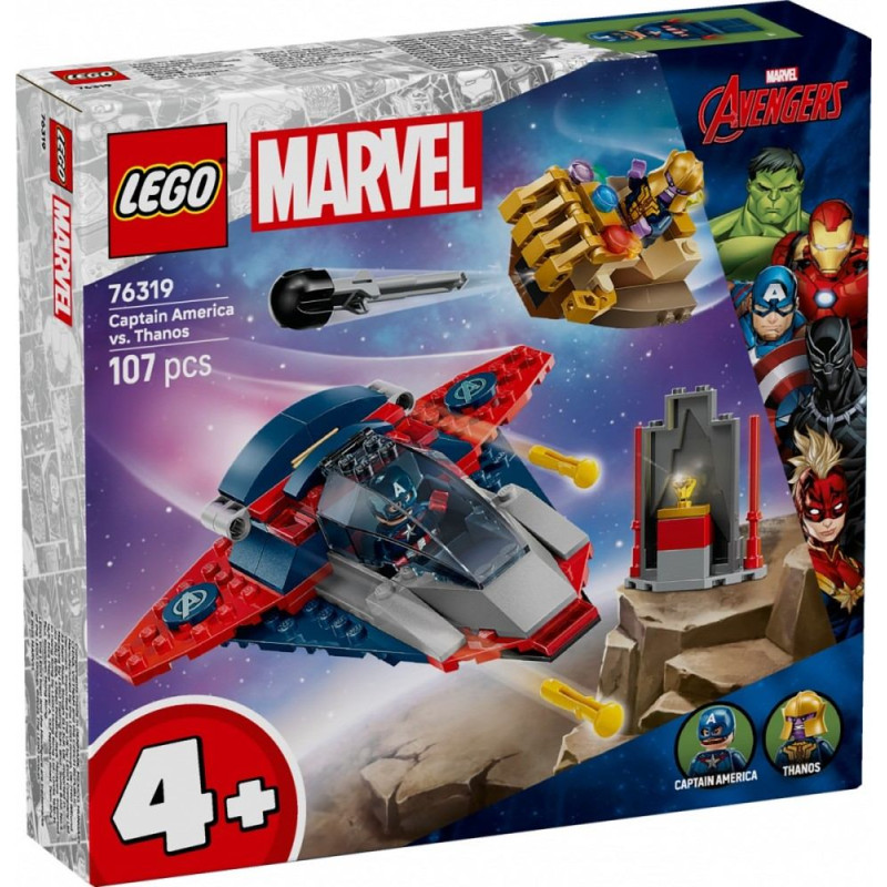 Lego ® Super Heroes Marvel: Avengers - Captain America vs. Thanos (76319)
