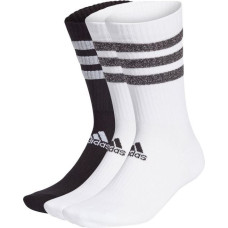 Adidas Glam 3S Cushioned Crew 3Pak GP3543 Socks (L ( 43 - 45 ))