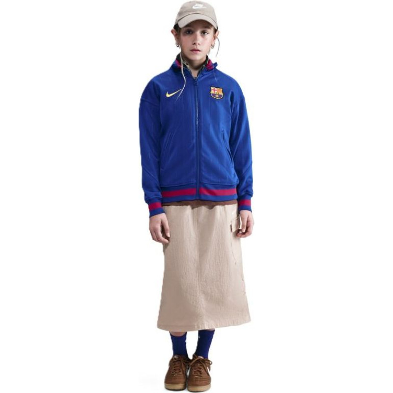 Nike FC Barcelona Academy Pro Home Jr HJ6412-455 sweatshirt (XL (188cm))