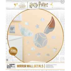 Paladone Harry Potter Golden Snitch Mirror Wall Decals