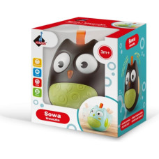 Askato Zabawka sensoryczna wańka wstańka - sowa brązowa