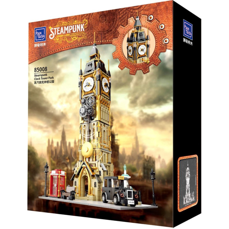 Steampunk Clock Tower Park Construction Set
