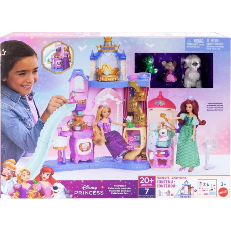 Mattel Domek dla lalek disney princess pałac zwierzątek