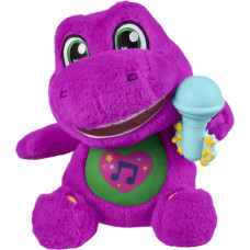 Mattel Barney's World: Sing-Along Barney - Plush Toy (English Language) (JGT51)