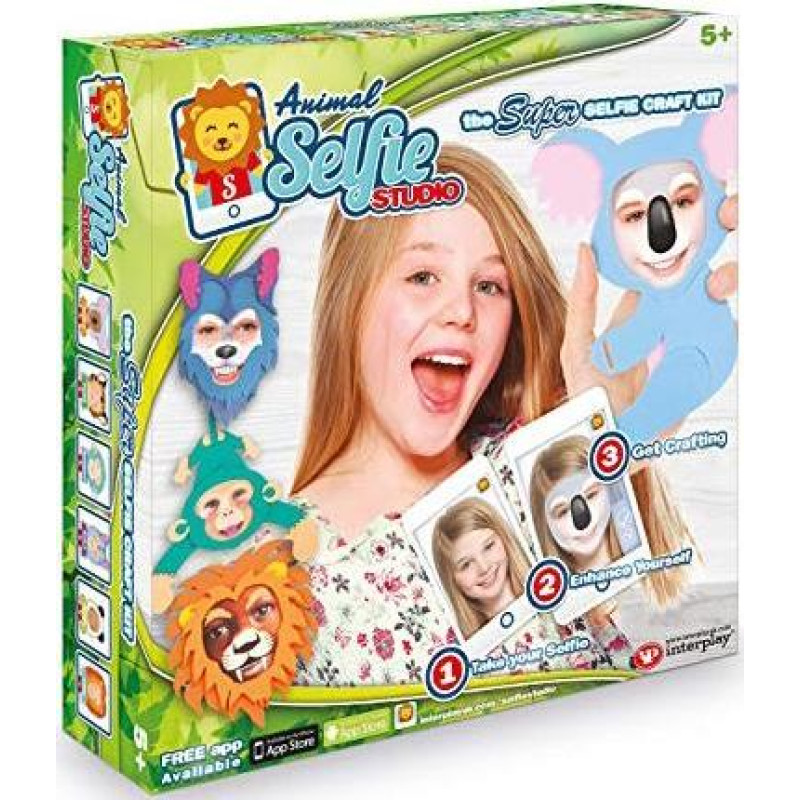 CraftBox - Animal Selfie Studio CraftKit - Toy - rotaļlieta