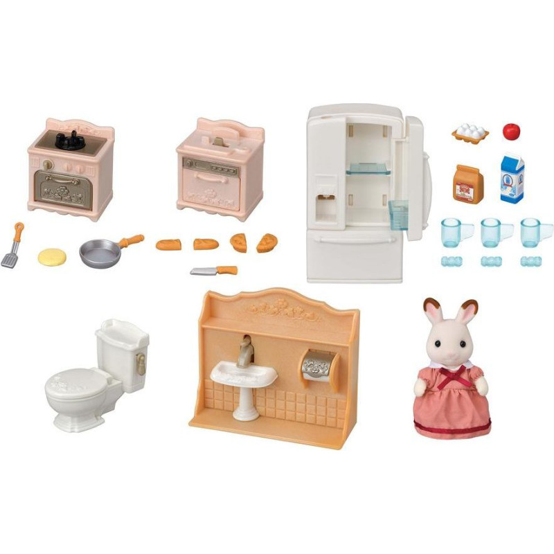 Sylvanian Families - Playful Starter Furniture Set - Toy - rotaļlieta