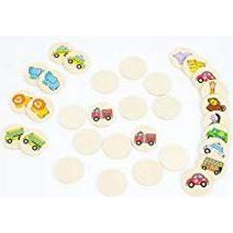 Primi PassiPP1067 Memory Game (One Size) - Toy - rotaļlieta