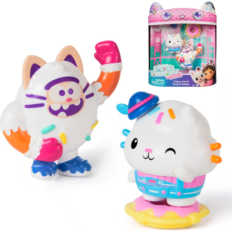 ''Spin Master Toys Far East'' Spin Master Gabby's Dollhouse: The Movie - 'Cakey Cat' & 'Cookie Bobby' (20151834)