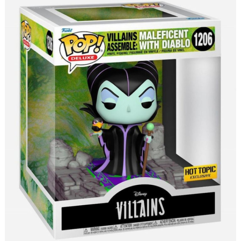 Funko Pop! Deluxe: Disney - Villains Assemble: Ursula with Eels (Assemble) (Special Edition) #1208 Vinyl Figure