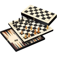 Philos Chess Backgammon Checkers Set, field 44 mm šahs nardi dambrete