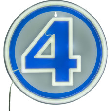 Paladone Products Paladone: Fantastic 4 - Wall Mountable LED Neon Light (PP14789MUVN)