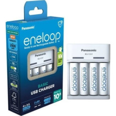 Panasonic Ładowarka panasonic basic usb + 4x aa eneloop 2000 mah