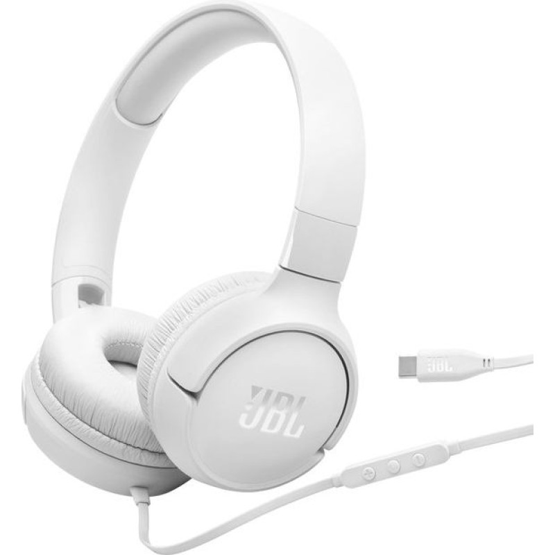 JBL Słuchawki nauszne jbl tune520c usb-c white