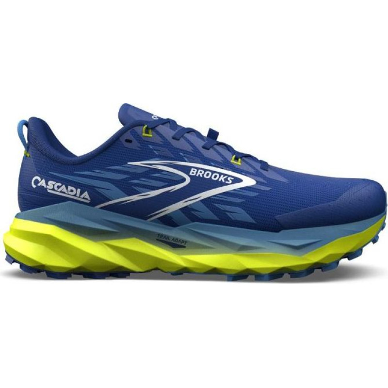 Cascadia 19 Men's Trail Running Shoes Blue (42/5)