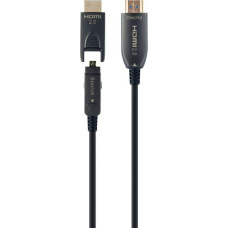 Gembird Kabel aoc high speed hdmi with ethernet 50 m z adapterem d/a