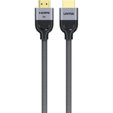 Unitek kabel hdmi 2.1 8k lux oplot 2m