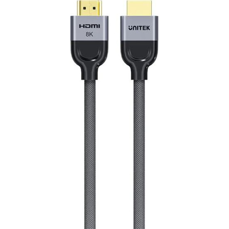 Unitek kabel hdmi 2.1 8k lux oplot 2m