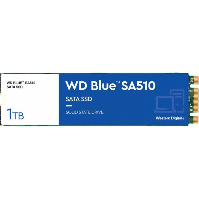 Western Digital Dysk ssd blue 1tb sa510 m.2 2280 wds100t3b0b