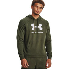 Under Armour Men's Under Armour Rival Fleece Logo HD Sweatshirt Olive 1379758 390 L