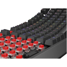 GENESIS Thor 230 TKL Gaming Keyboard USB + RF Wireless + Bluetooth QWERTY Black