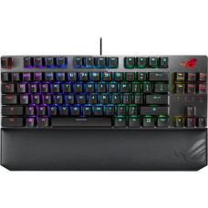 ASUS ROG Strix Scope NX TKL Deluxe Gaming Keyboard USB German Black, Gray