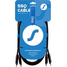 Sound Station Quality (Ssq) Ssq rcarca3 - kabel 2xrca- 2xrca 3 metrowy