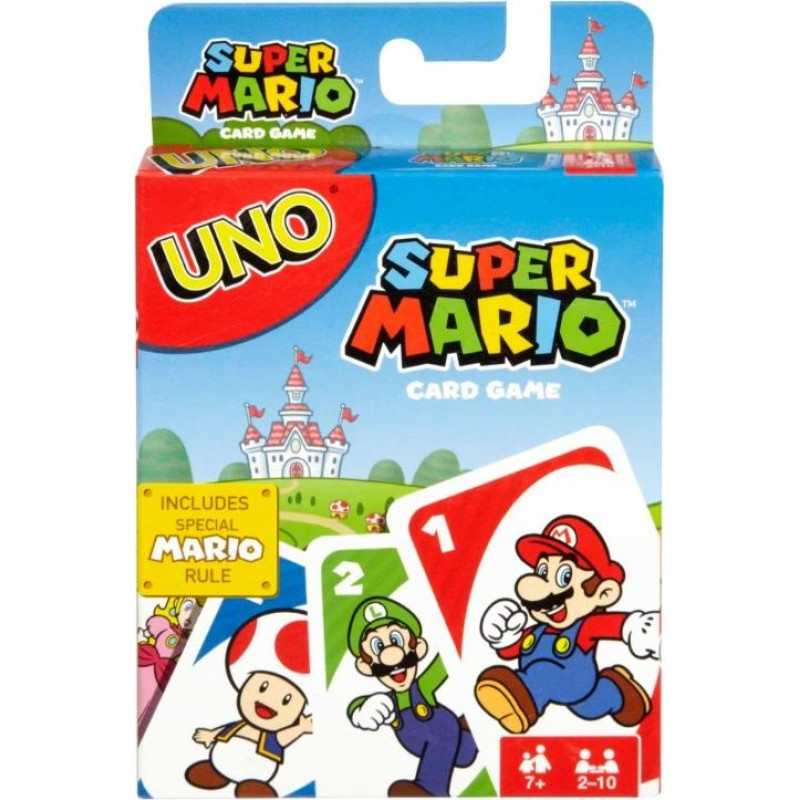 Mattel UNO Super Mario Card Game (Excl.) (DRD00)