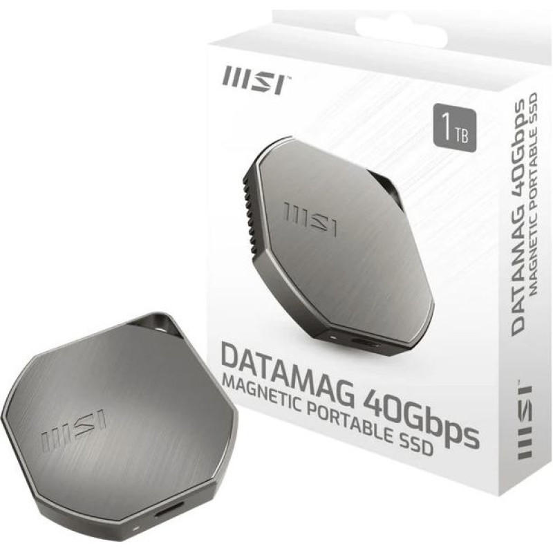 MSI Dysk zewnętrzny ssd msi datamag 40gbps 1tb